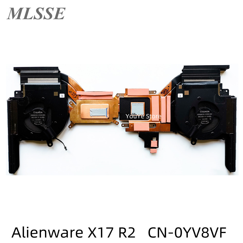 Jual New Original For Dell Alienware X17 R2 Cpu Gpu Cooling Fan With ...