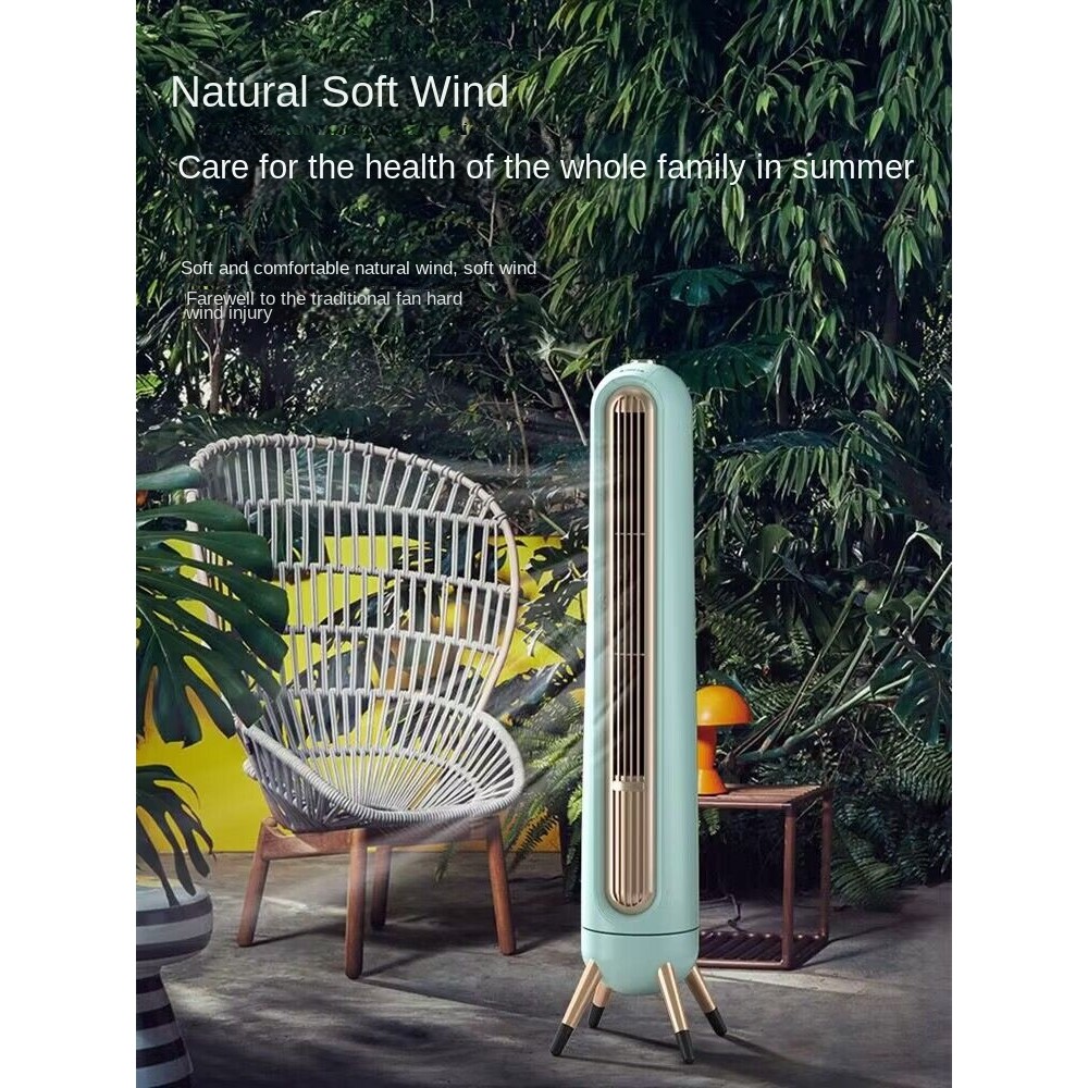 Jual Tower Fan, Leaf less Fan, Home Stand, Energy Saving, Silent Wind ...