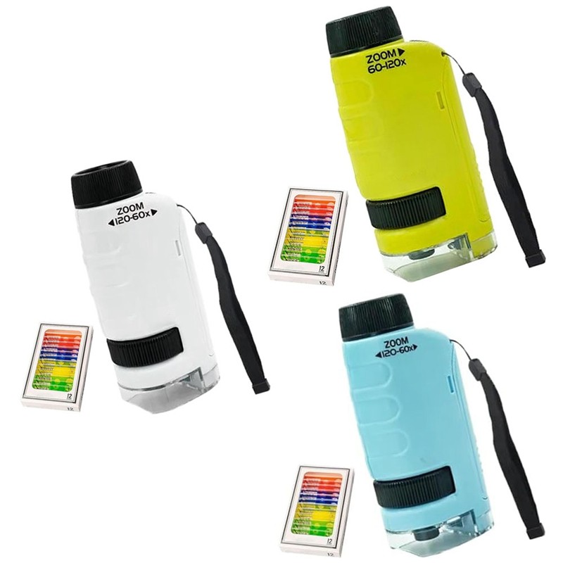 Jual Minilabsters Miniscope Kids, Mini Labsters Portable Microscope ...