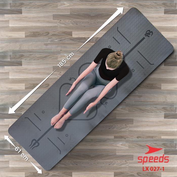 Jual Speeds Sni Matras Yoga Mat Tpe 6Mm Alas Yoga Senam Lantai Karpet ...