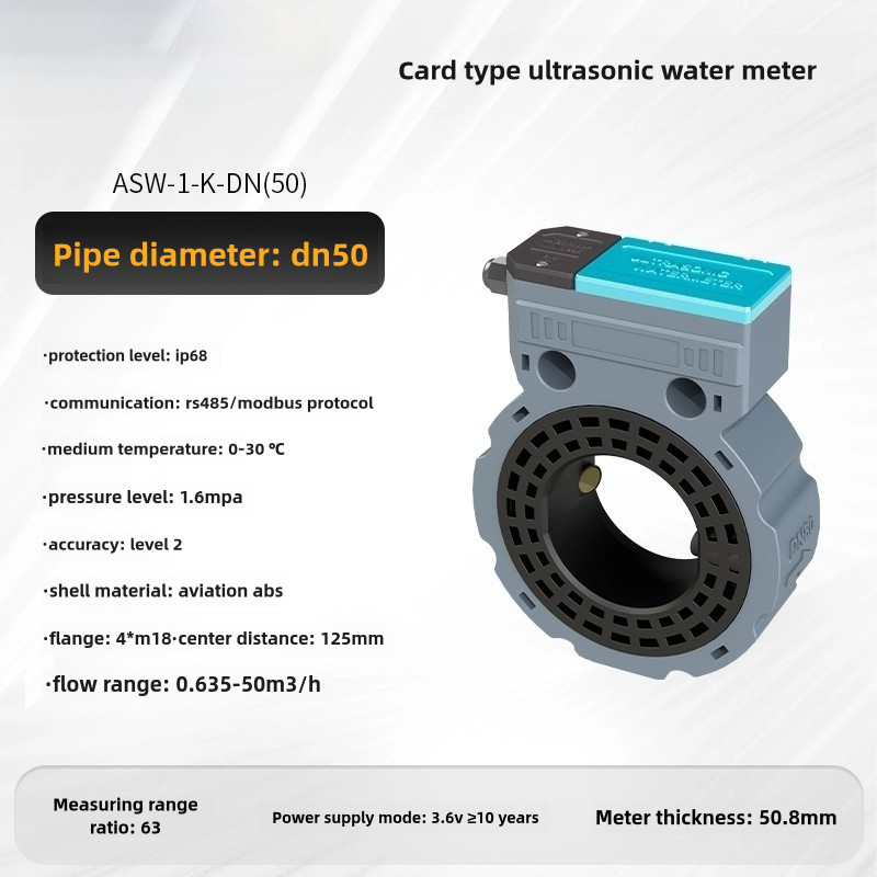 Jual Asw-1-K Ultrasonic Water Meter Dn50 Dn65 Dn80 Dn100 Smart Digital ...