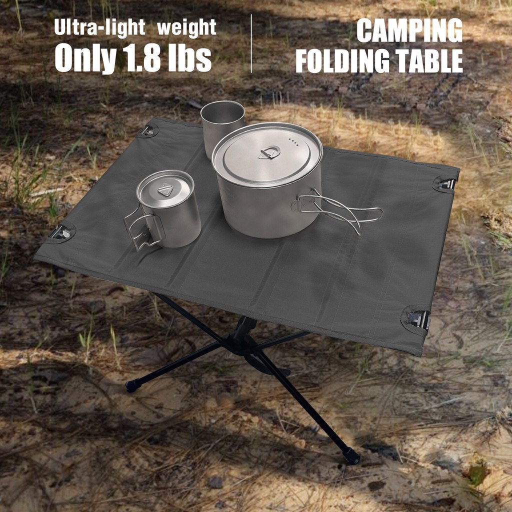 Jual WESTTUNE Camping Folding Table Lightweight 1680D Oxford Roll-Up ...