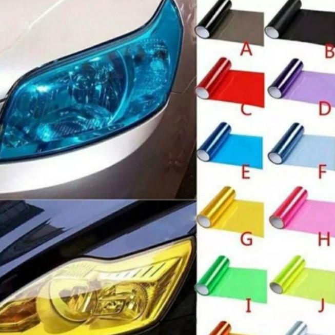 Jual Sticker Lampu Mobil / Lebar30CmxPanjang100Cm | Shopee Indonesia