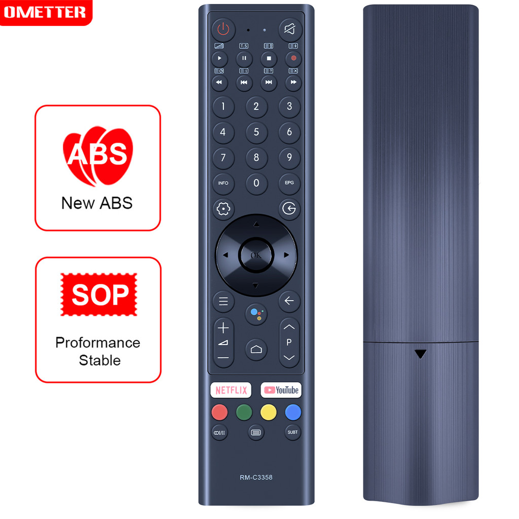 Telecomando Ricambio Per JVC RM-C3358 – TV 4K UHD Android, Infrarossi, Senza Voce