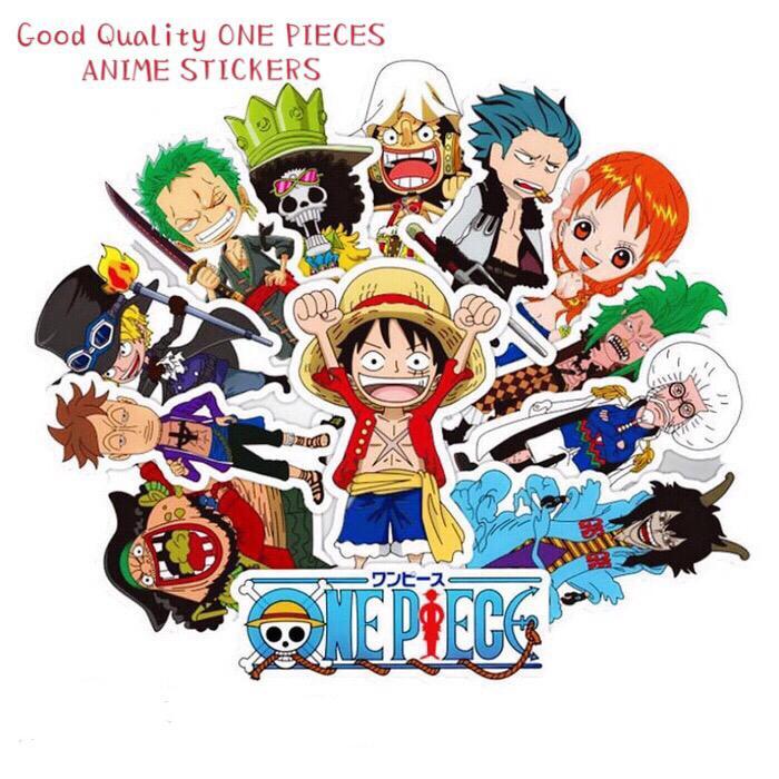 Jual Stiker Koper/Sticker Luggage ONE PIECES 48 pieces / Set Kode 1094 ...
