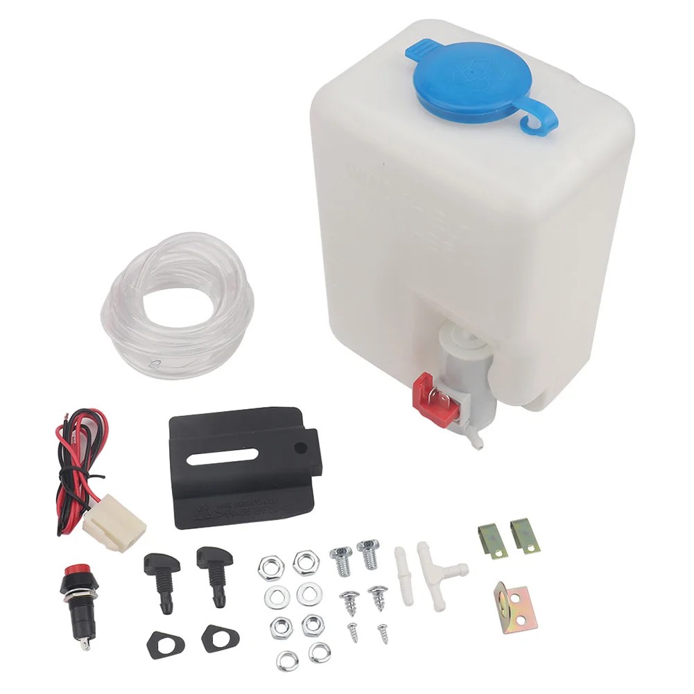 Jual Unrsal Car Windshield Washer 12V 1.5L Wiper Systems Reservoir ...