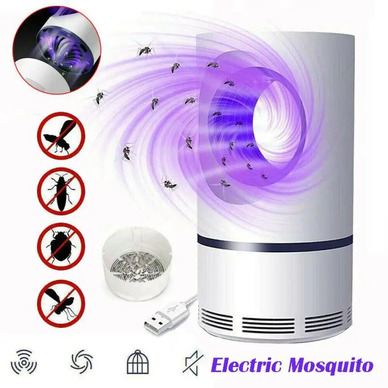 Jual Electric Shock Mosquito Killer Lamp Usb 5V Fly Trap Zapper Insect ...