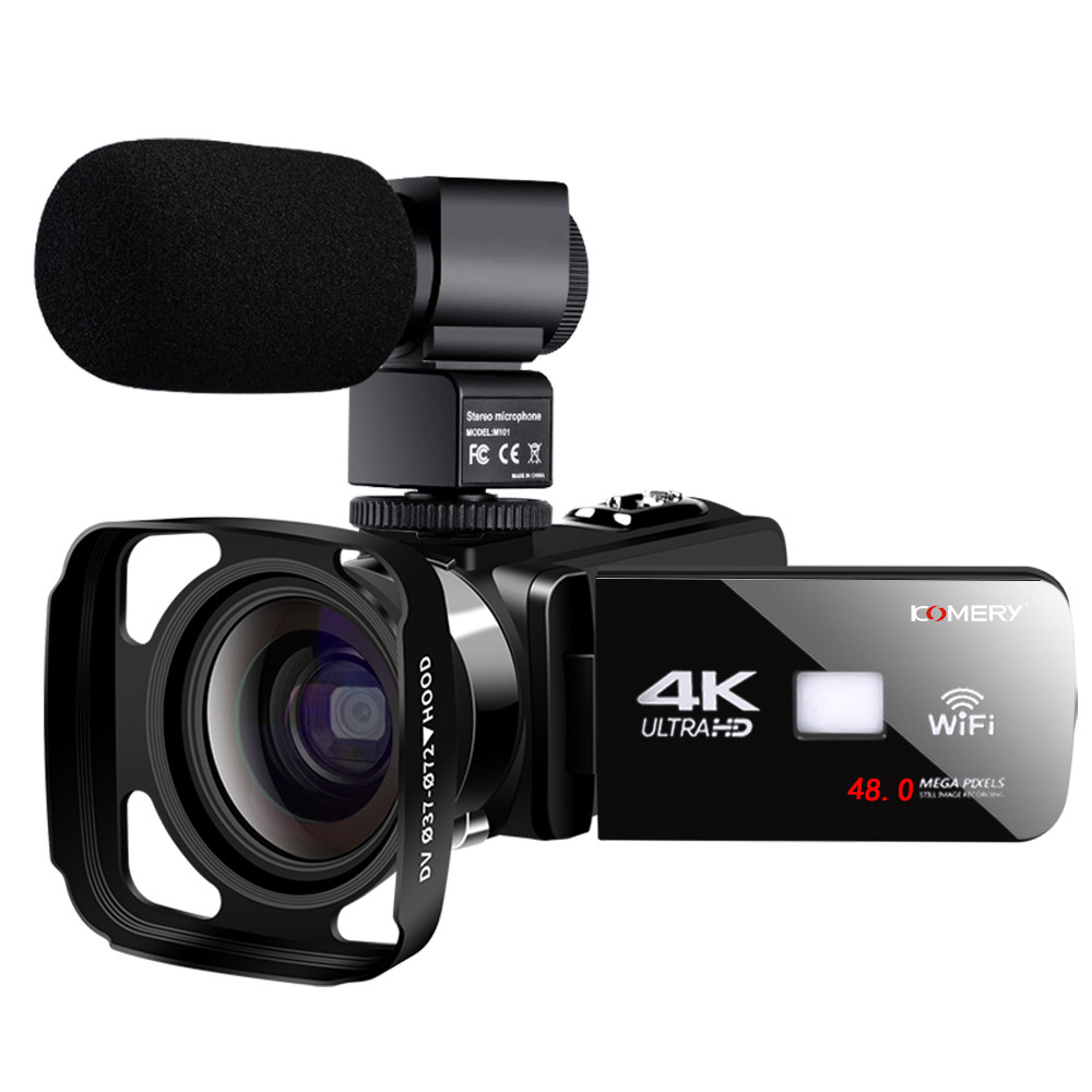 Jual KOMERY 4K Video Camcorder 48 MP Handycam 3.0 Inch LCD Touch Screen ...