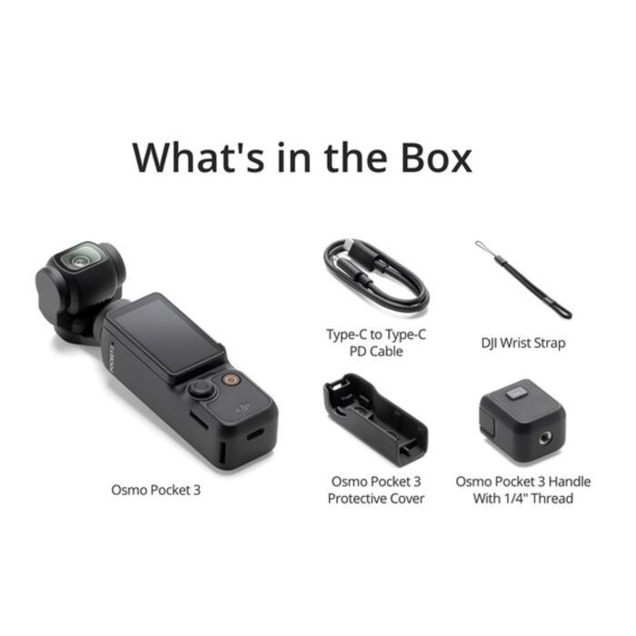 Jual Dji Osmo Pocket 3 Resmi Tam Official Basic Package | Shopee Indonesia