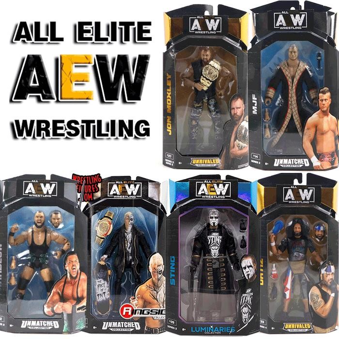 Jual WWE/AEW /WWF/WCW FIGURE RARE COLLECTION PVC ALL ELITE WRESTLING ...