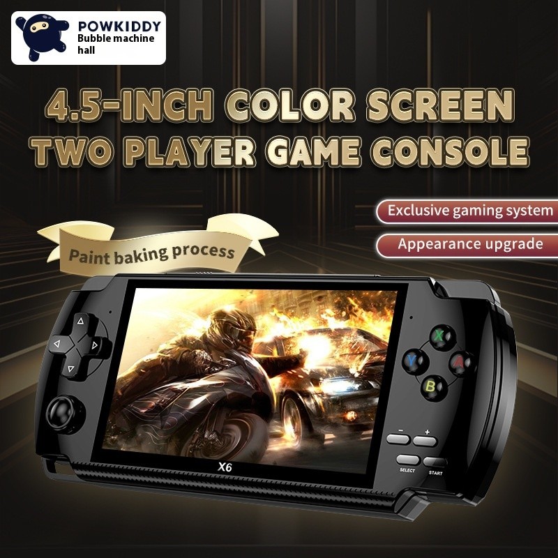 Jual X6 New Version 128 Bit Arcade Game Psp Handheld Gba Nostalgic Nes ...