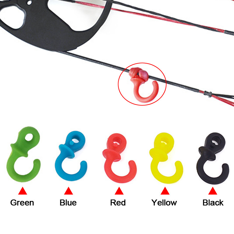 Jual 4pcs/Lot Archery Bow String Stabilizer Compound Bowstring Damper ...