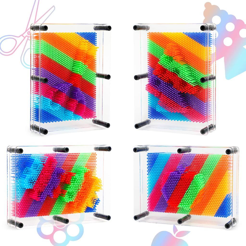 Jual 3D Clone Metal Pin Antistress Art Clone Hand Shape Model kid Toys ...