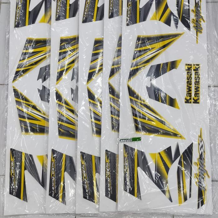 Jual Sticker Full Set ( Kuning ) Ninja 150 Ss Original Kawasaki ...
