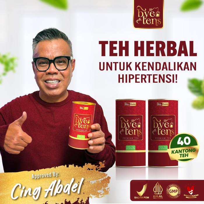 Bio Gold Bye Tens Menurunkan Tekanan Darah Tinggi, Hipertensi Dan Kolesterol Teh Hijau, Seledri Dan