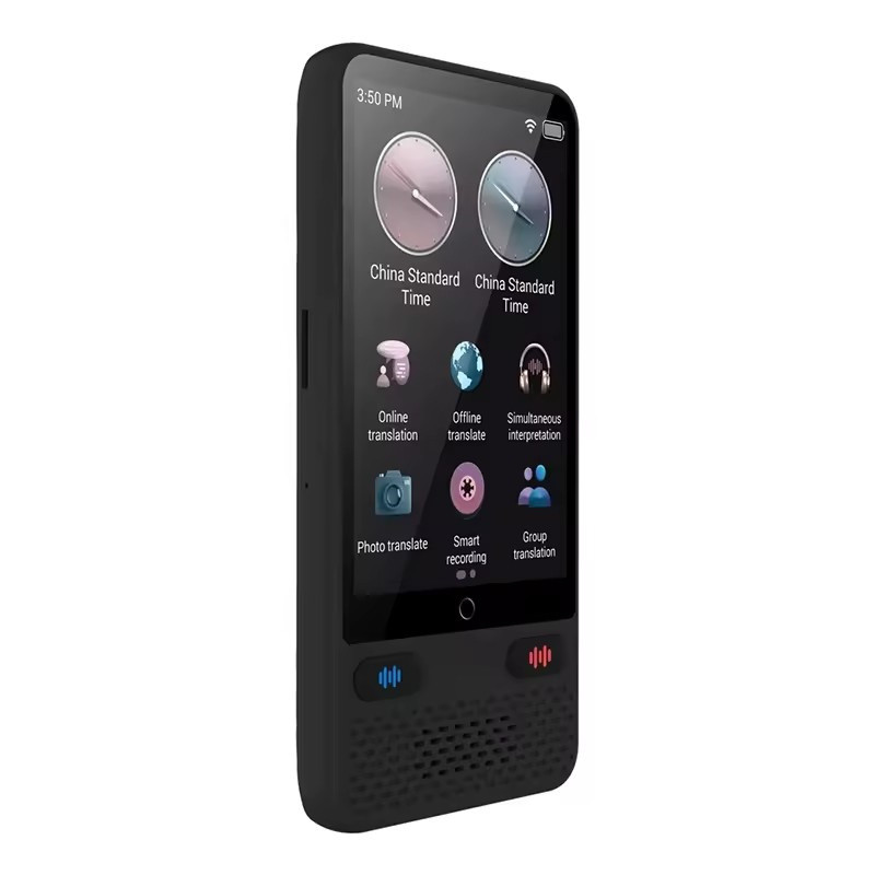 Jual Portable S85 Translator Device Big Screen 138 Languages Voice ...