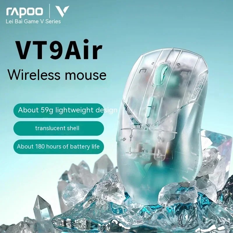 Jual Rapoo Vt9 Air Lite Infinite Gaming Mouse Dual Mode 2.4g ...
