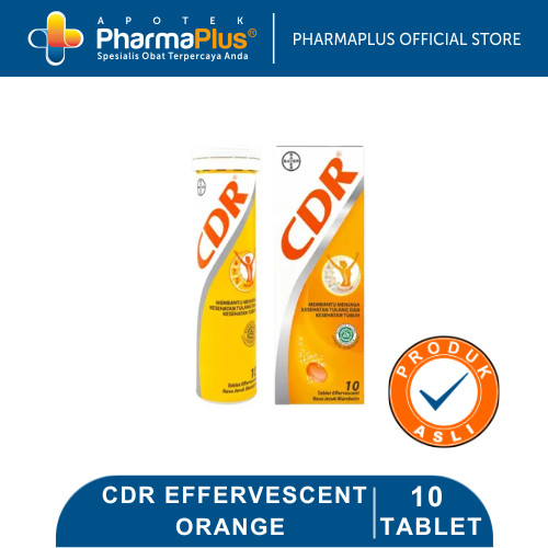 Jual CDR Effervescent Orange 10 Tablet | Shopee Indonesia