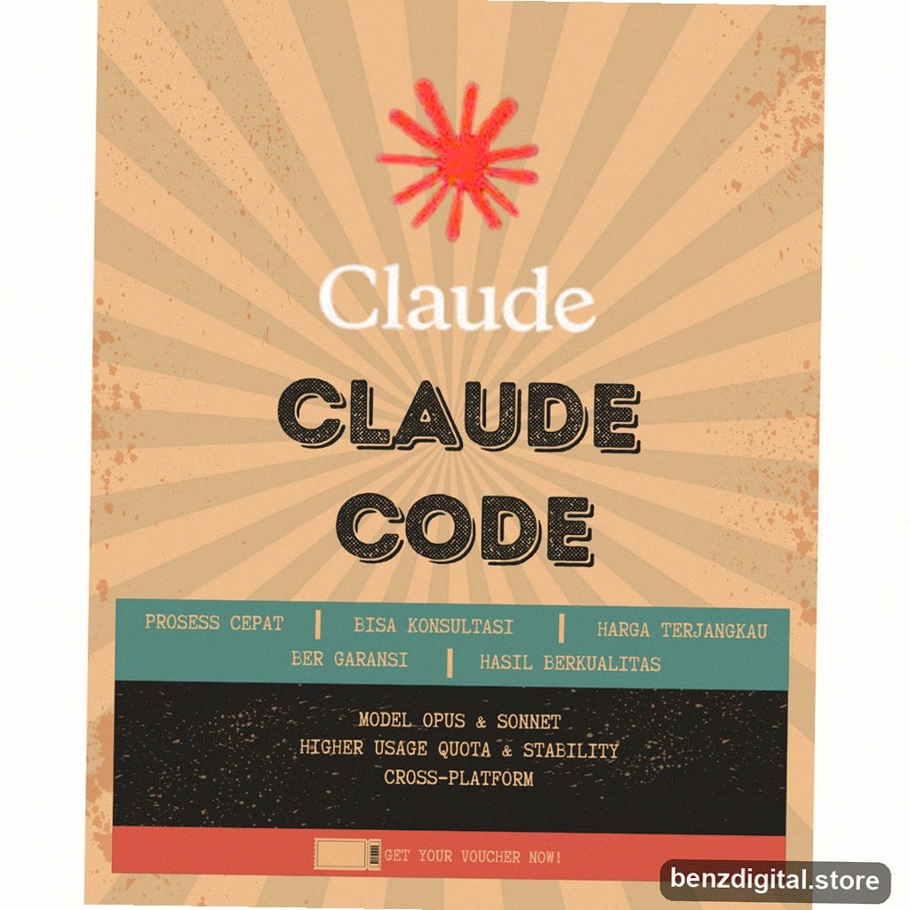 Claude AI Max Jitu 1 Bulan Claude Code Paling Hemat BZ0786