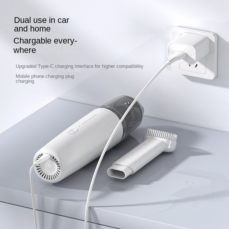 Jual Portable Vacuum Cleaner Powerful Suction Cleaning Car Vacuum ...