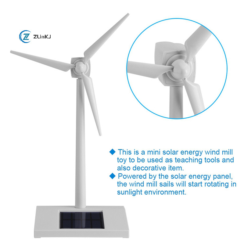 Jual Solar Wind Generator El Gift Exhibition Stand Windmill Educational ...