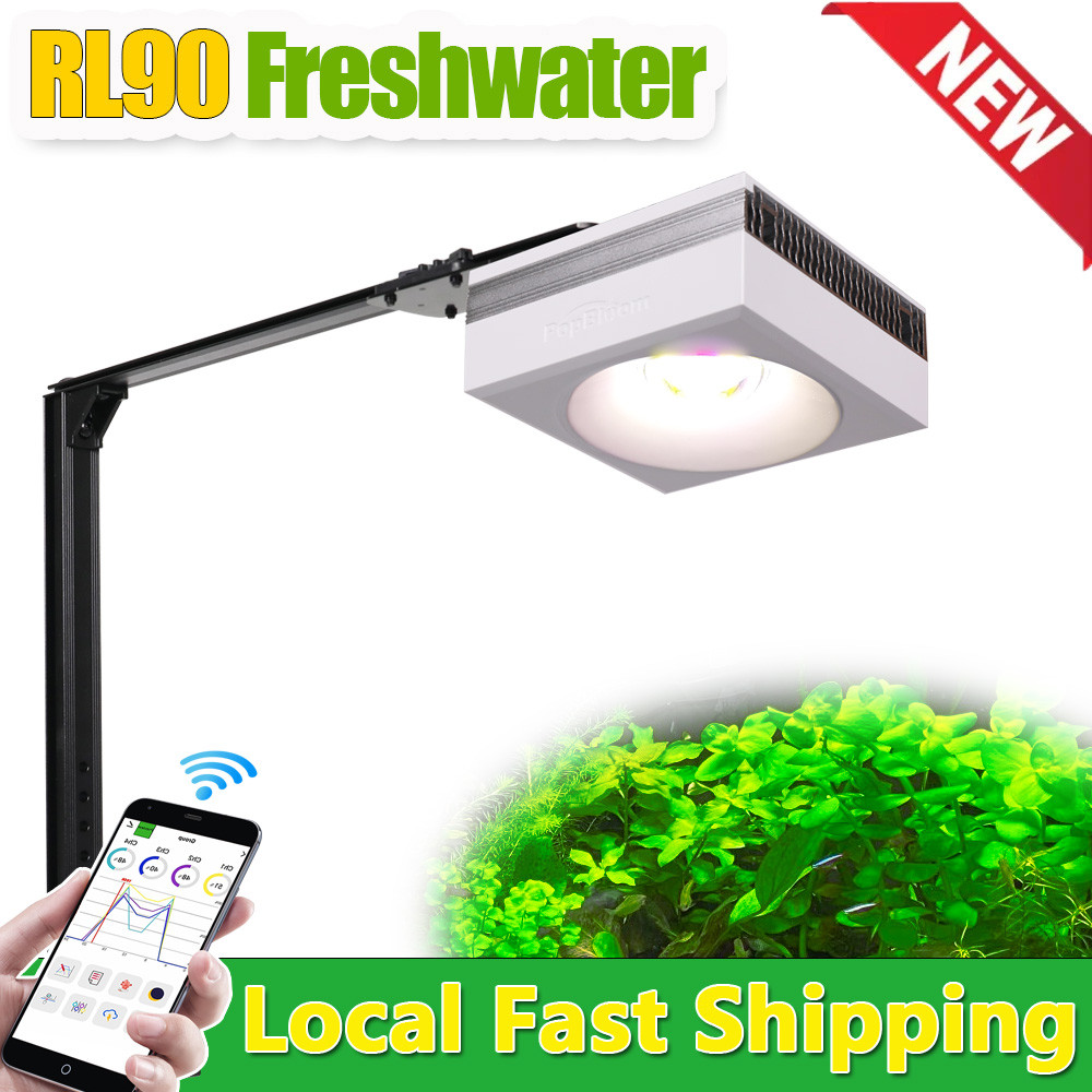 Jual PopBloom-WiFi Control Aquarium Aquatic Plants Lighting Freshwater ...