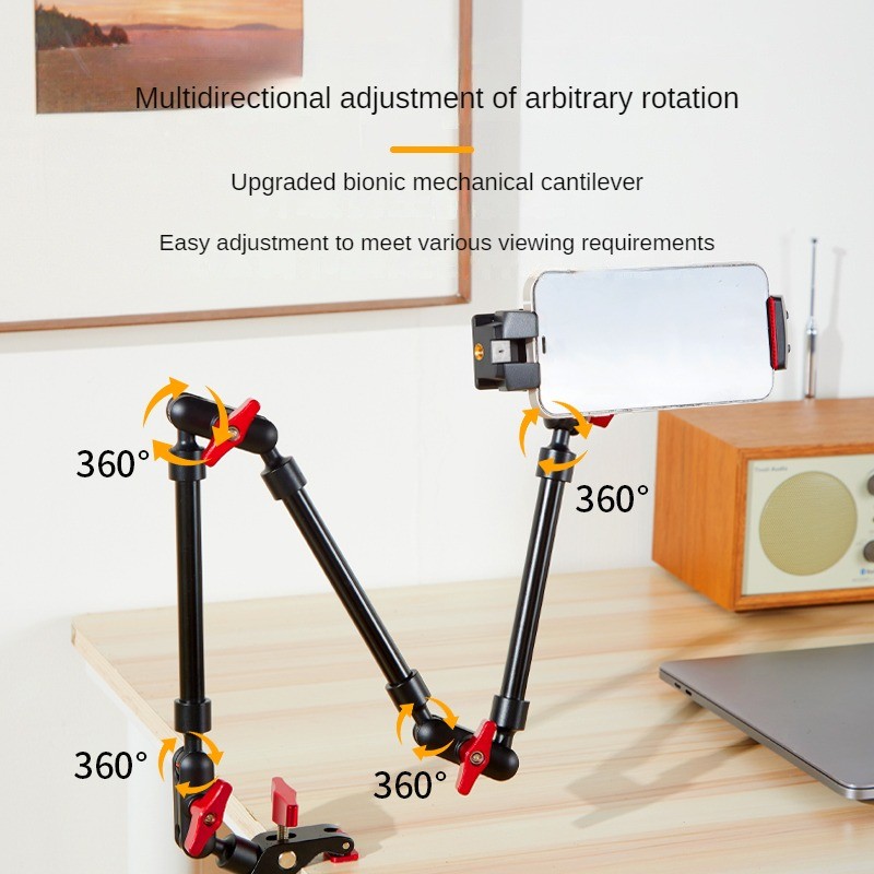 Jual PROMO New Camera Magic Arm with Super Clip Bracket for Smartphone ...