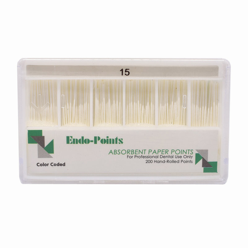 Jual Dental Material Paper Points 02 Taper Endodontic Instrument For ...