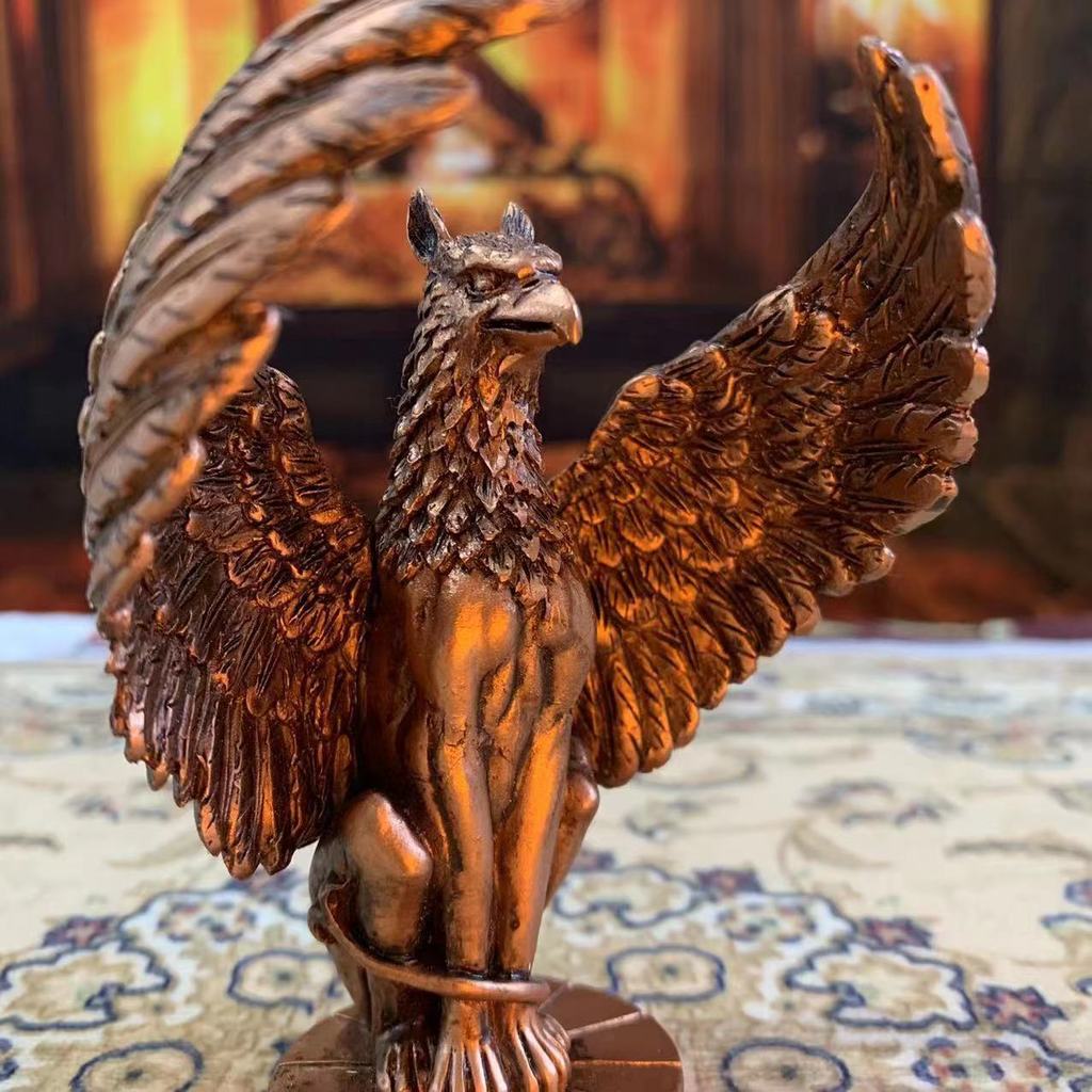 Jual Mythological Griffin Figurine Griffindo Figure Resin Craft Desktop ...