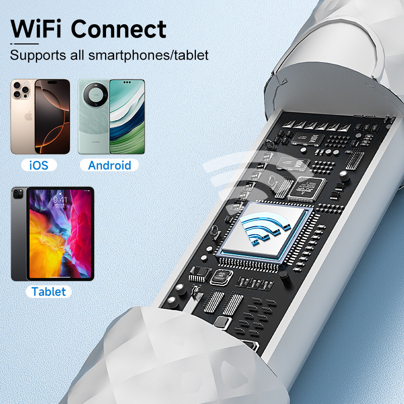 Jual Wireless Visual Ear Sope 4.2MM 1080P HD a for IOSAndroid WiFi ...