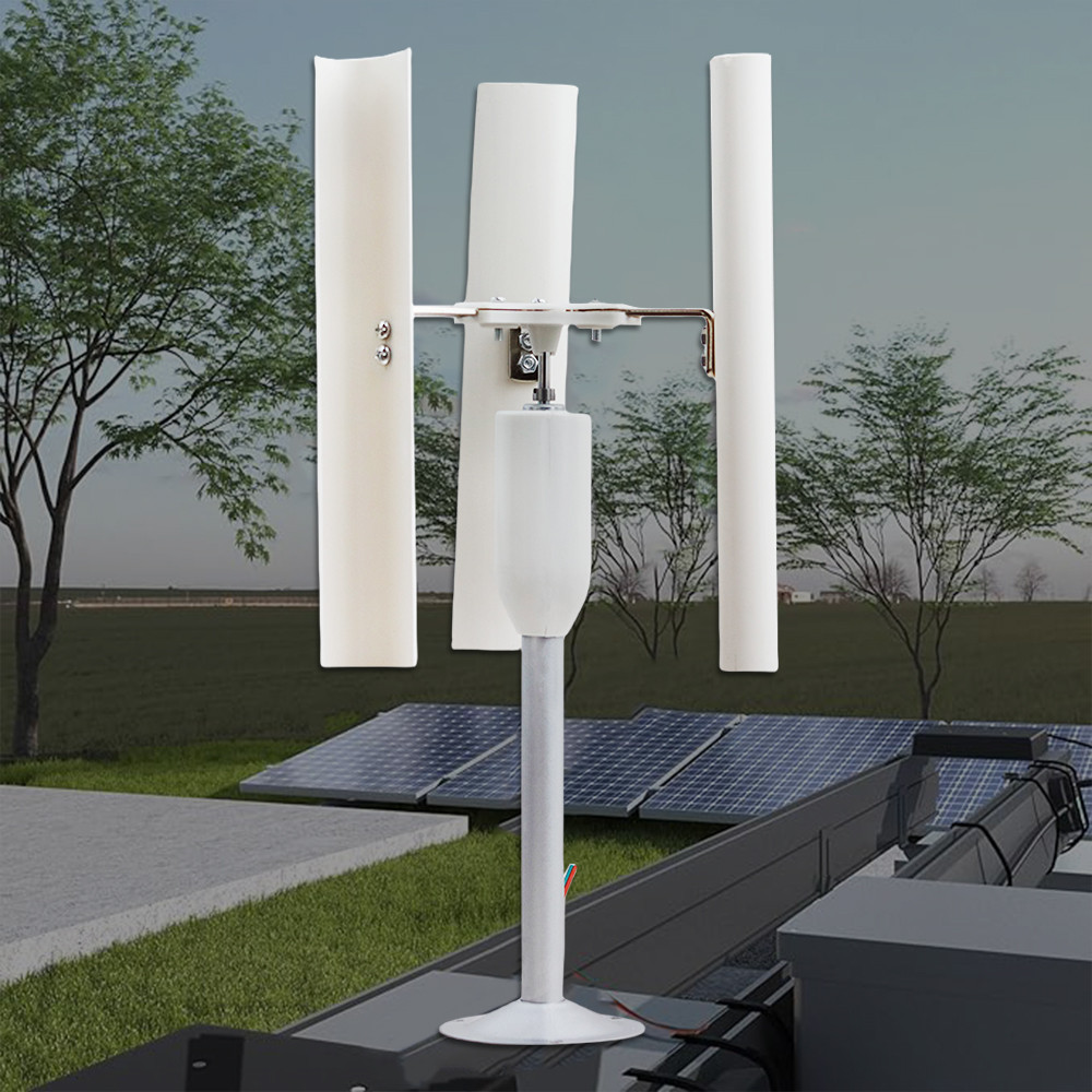 Jual Diy Vertical Axis Wind Turbine El Wind Power Generator Three-Phase ...