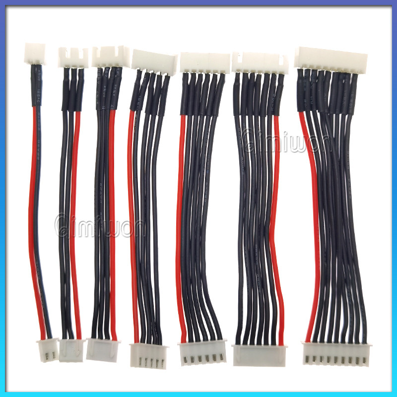 Yiqigou 10 Piezas De 5.9 Pulgadas Jst-xh Plug 2s 3s 4s 5s 6s | Cuotas