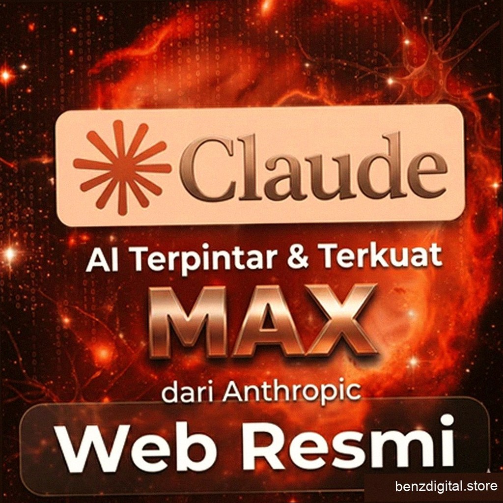 Claude AI Max Jitu 1 Bulan Opus 4.8 Paling Hemat BZ0783