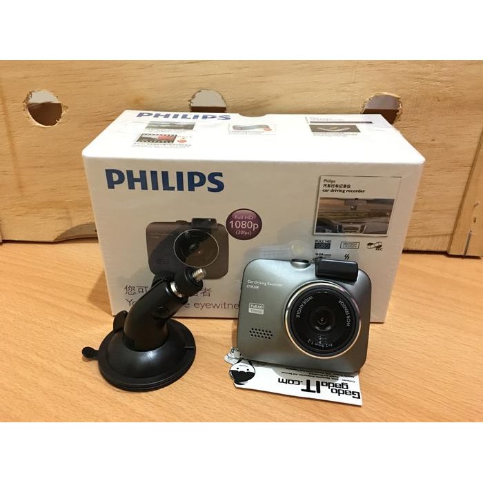 Jual PHILIPS CVR208 Car DVR Dash Camera Recorder Kamera Mobil Dashboard ...