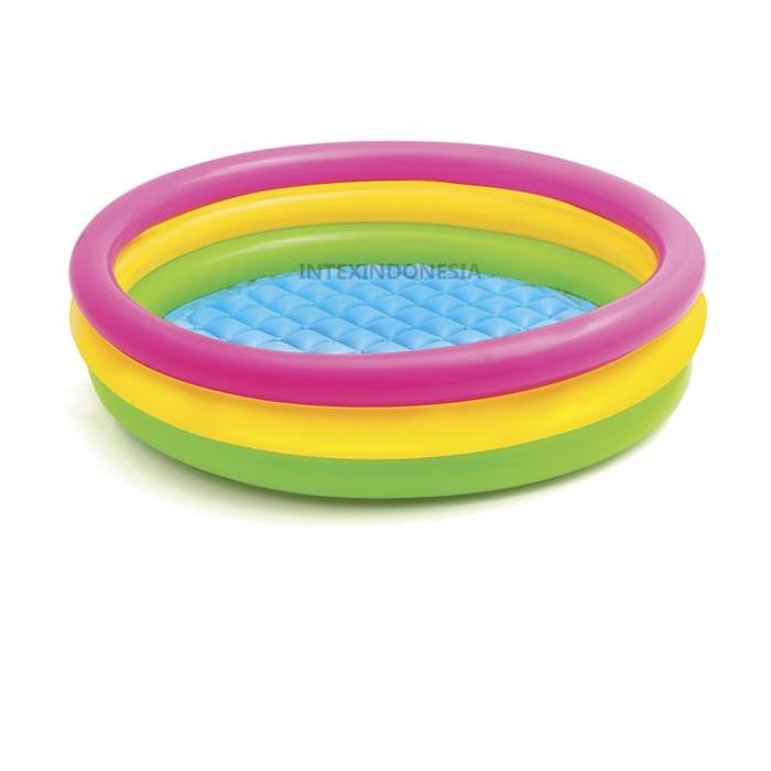Jual Intex 57412 Kolam Renang Anak Sunset Glow Pool 114 x 25cm | Shopee ...