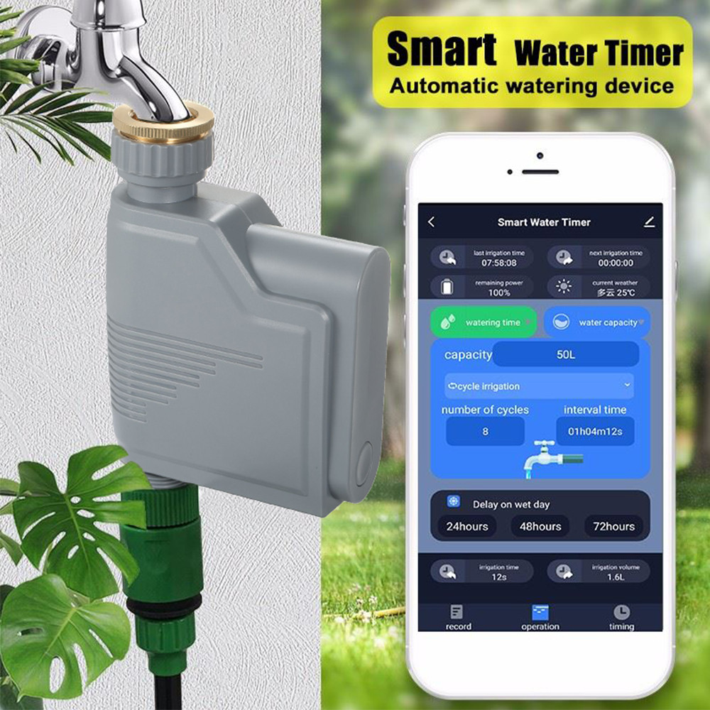 Jual Automatic Electronic Watering Timer Smart Water Valve Irrigation ...