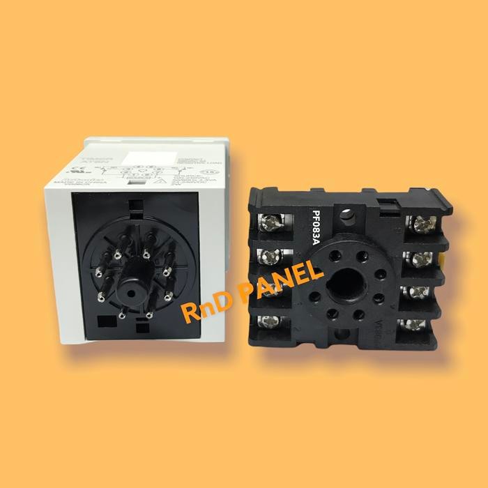 Jual TIMER AUTONICS AT8N 220VAC / 24VDC 8 PIN | Shopee Indonesia