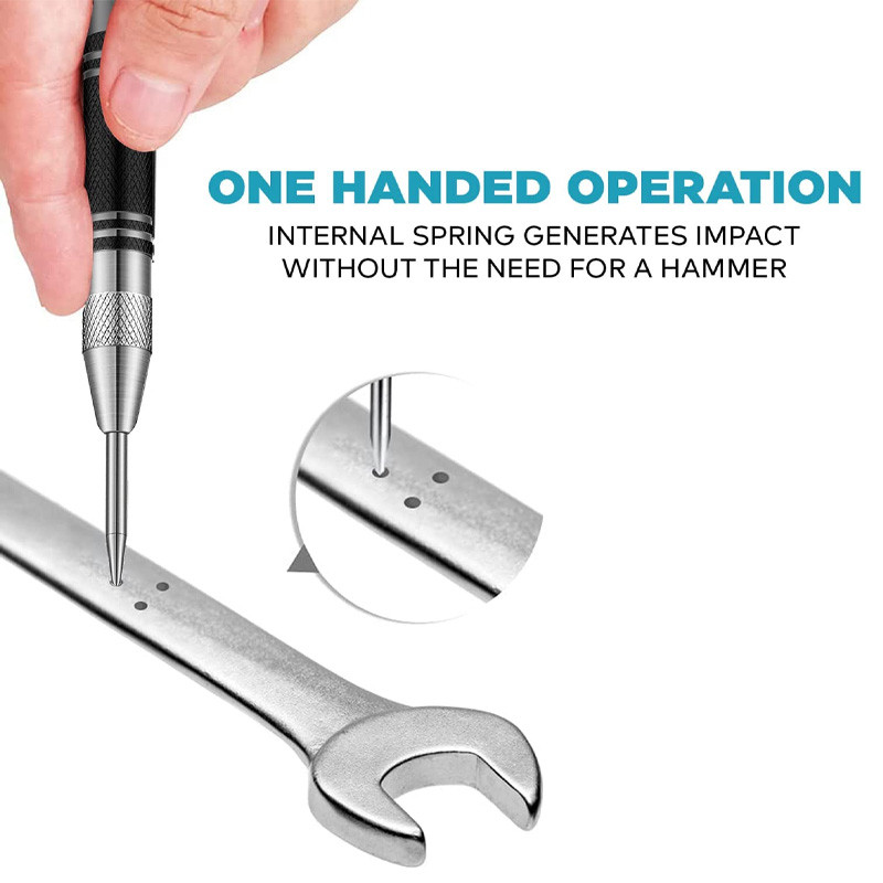 Jual Automatic Centre Punch General Woodworking Metal Drill Adjustable ...