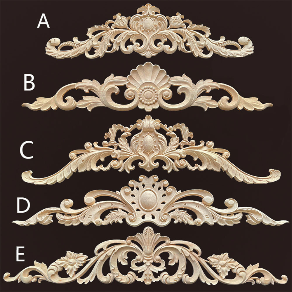 Wooden Corbel Corner Moulding – 8 X 17 X 8 Cm, Solid Wood, Unfinished, Intricate Carving – Rustic Furniture & Wall Decor Accent – Easy To Paint Or Stain