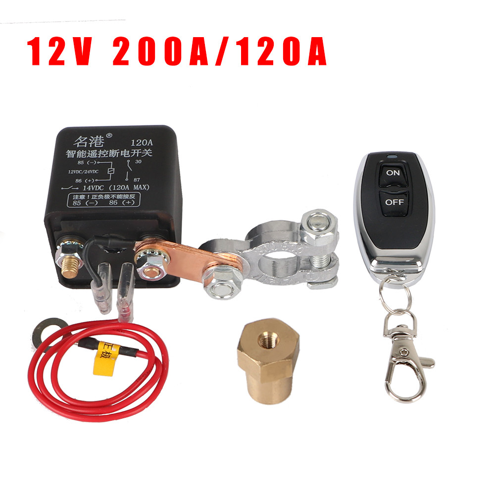 Jual Cut Off Isolator Master Switches 12V Wireless Remote Control ...