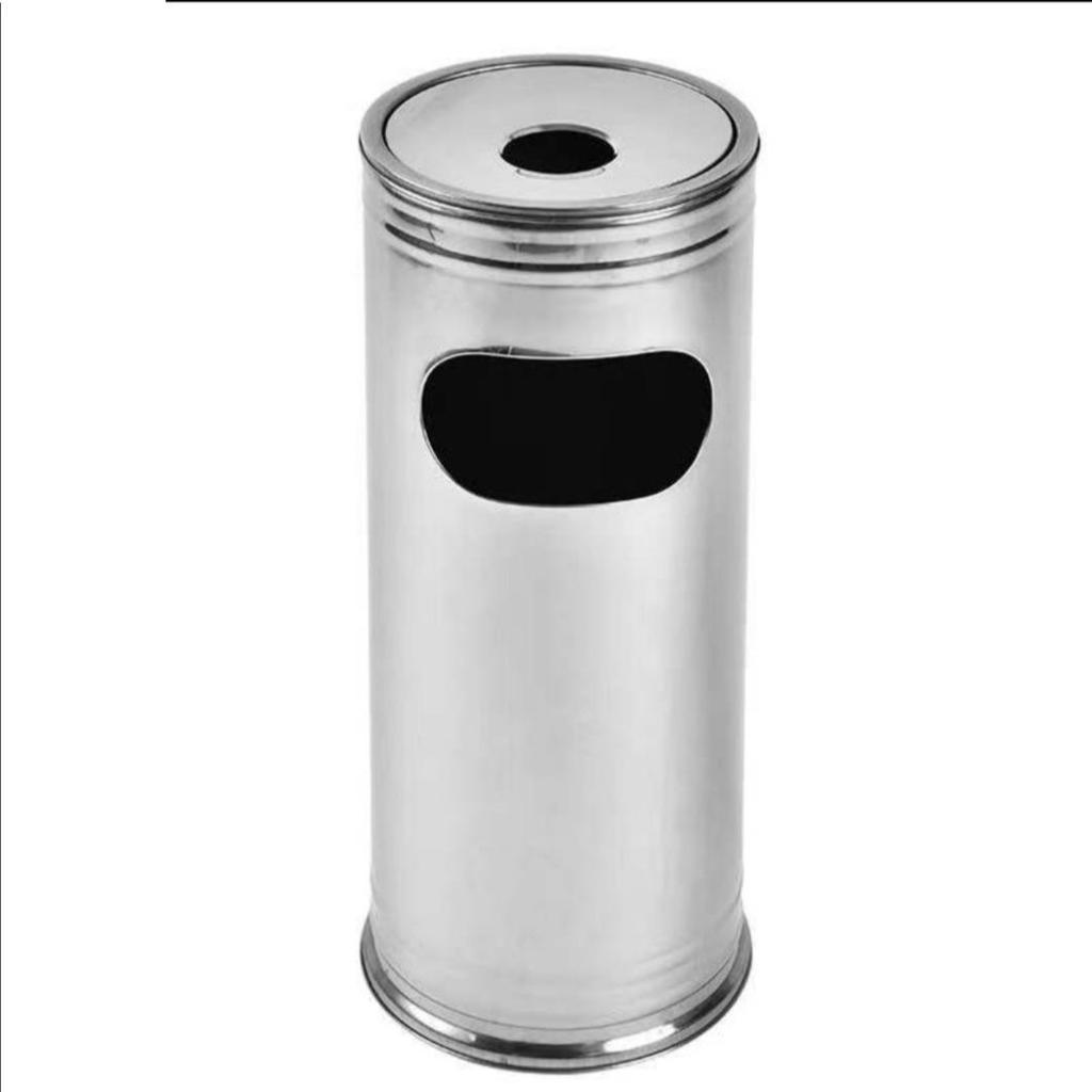 Jual Tempat Sampah Stainless Steel Asbak Abu Debu Rokok Awet Kuat Murah ...