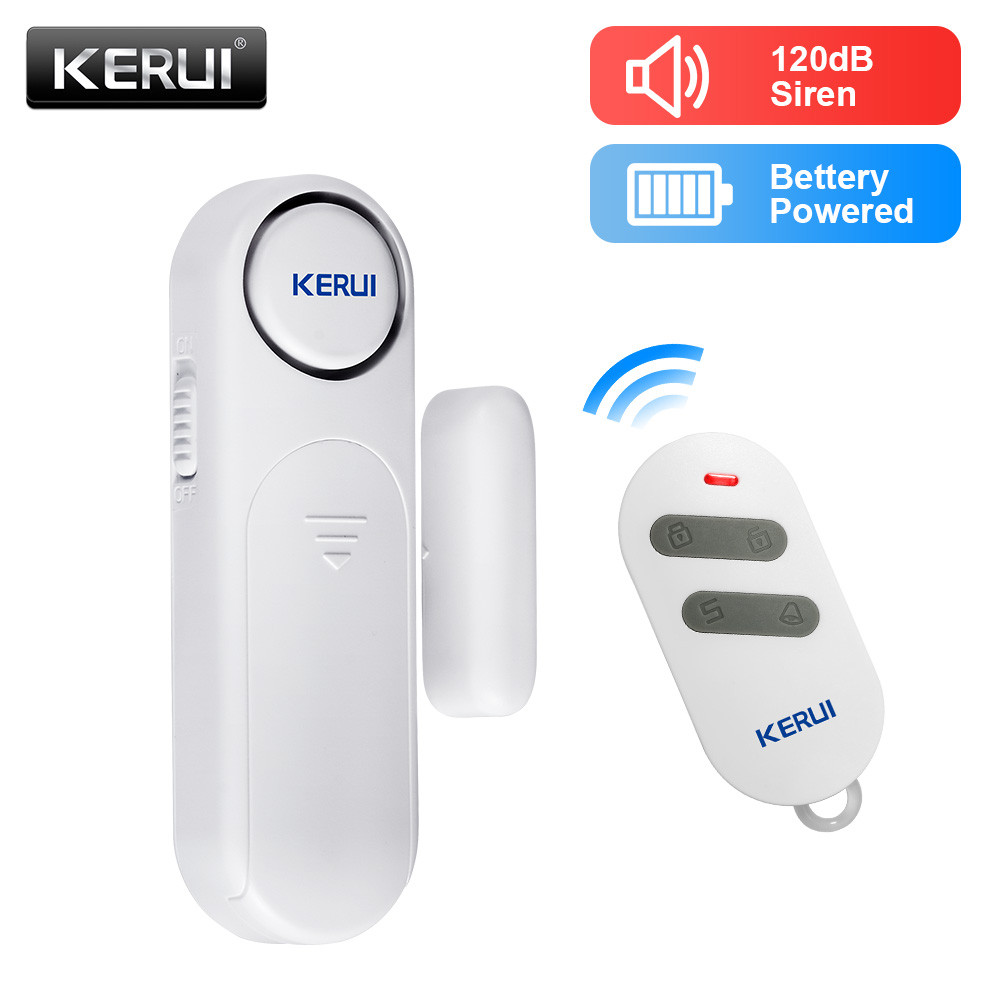 Jual KERUI D131 Wireless Door Window Magnetic Sensor Alarm 120dB ...