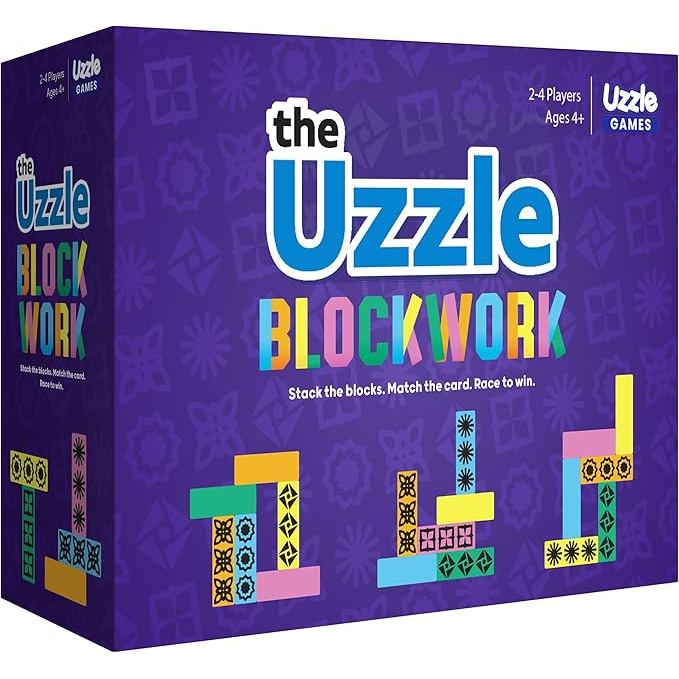Jual Blockwork by Uzzle Games Fast Paced Family Board Game Multiple ...