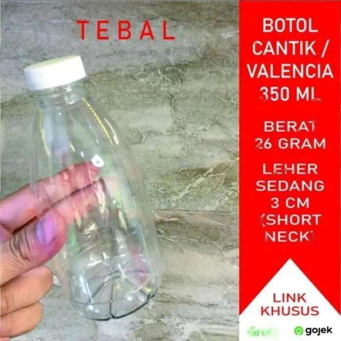 Jual Botol Plastik C 350 ml Tebal 24 gr kemasan ball 88 pcs | Shopee ...