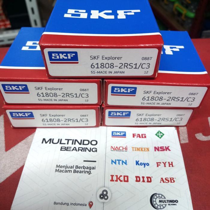 Jual Bearing 61808 / 6808 2Rs1 C3 Skf Original | Shopee Indonesia