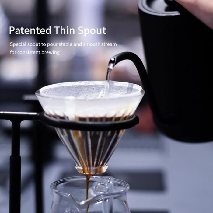 Jual Timemore Fish Basic Electric Gooseneck Kettle Teko Leher Angsa ...