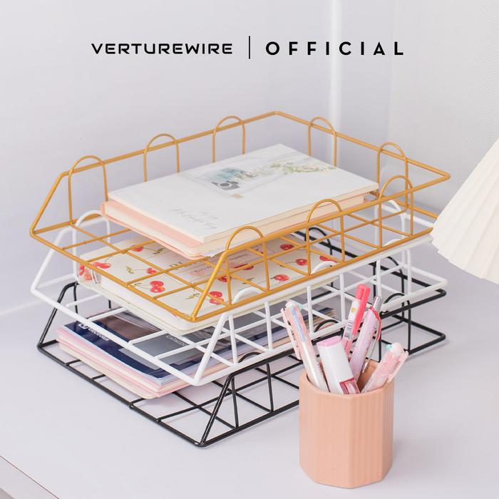 Jual yrp0- Verturewire Rak Kertas Minimalis / Rak Dokumen / Document ...