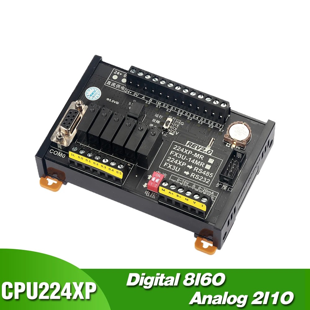 Produktbild von PLC Industrie-Steuerung S7-200 CPU224XP – 24V DC/DC/DC, 14 DI / 10 DO, 2x RS485, Erweiterbar