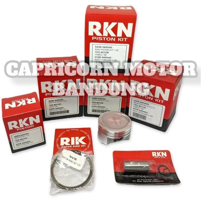 Jual Piston Kit Vario Techno 150 Led Rkn Oversize Std 25 50 75 100 ...