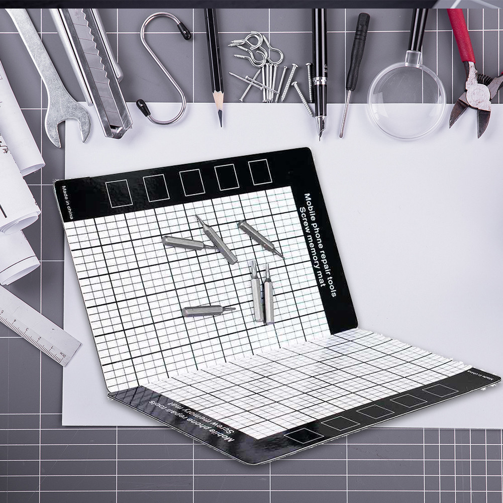 Jual Mobile Phone Maintenance Memory Chart Pad Smartphone Fix Screw Mat ...